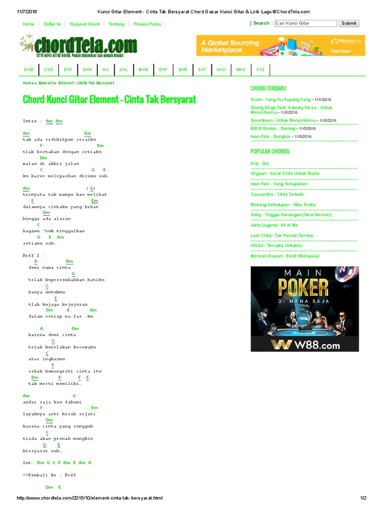 Detail Kunci Gitar Element Nomer 53