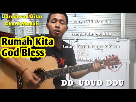 Detail Kunci Gitar God Bless Rumah Kita Nomer 40