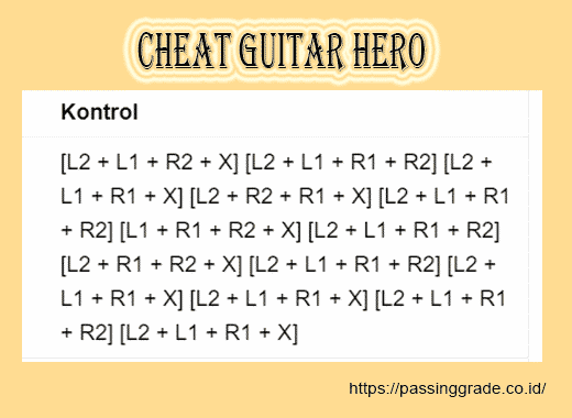 Detail Kunci Gitar Hero Ps 2 Nomer 2
