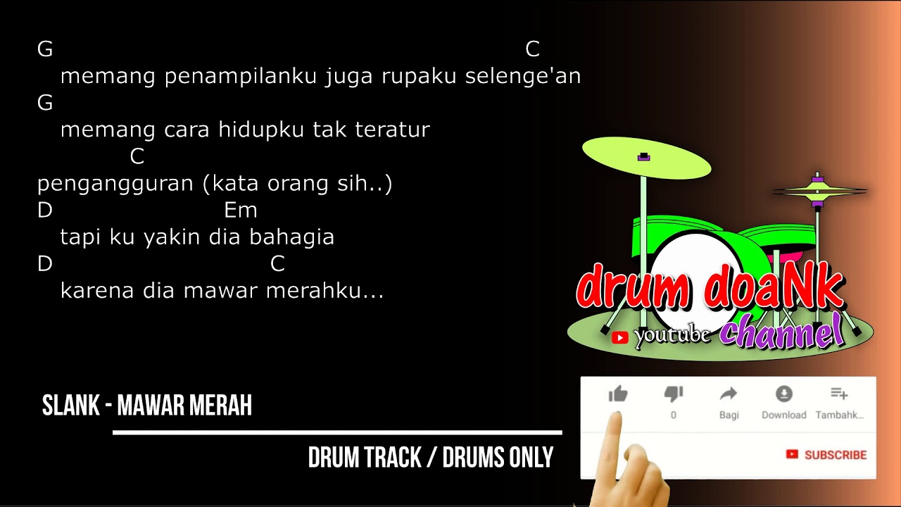 Detail Kunci Gitar Mawar Merah Nomer 45