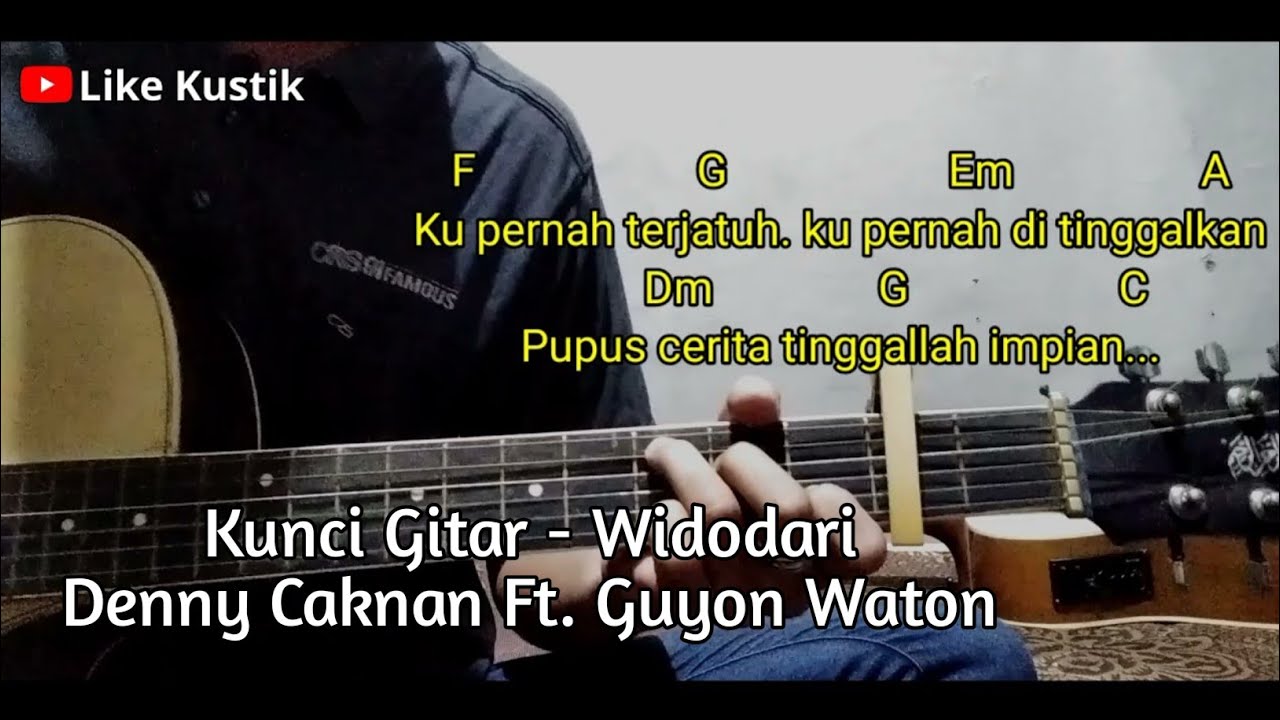 Detail Kunci Gitar Pupus Nomer 36