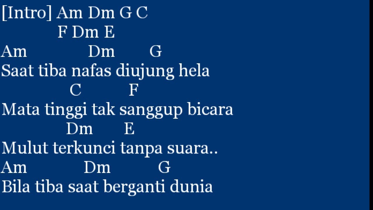 Detail Kunci Gitar Ungu Religi Nomer 34