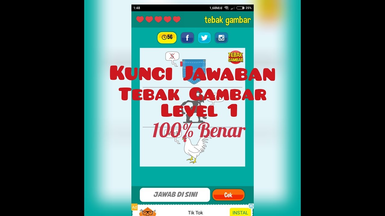 Detail Kunci Tebak Gambar Level 1 Nomer 44