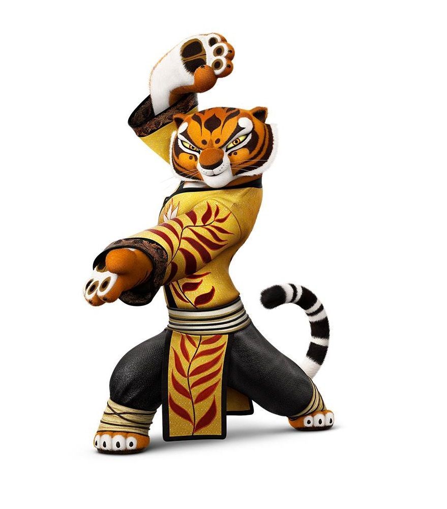 Detail Kung Fu Panda And Tiger Nomer 15