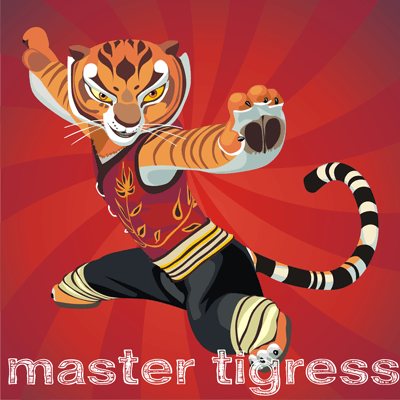 Detail Kung Fu Panda And Tiger Nomer 31