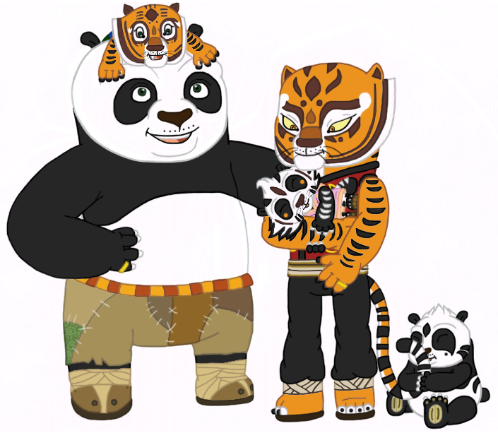 Detail Kung Fu Panda And Tiger Nomer 55