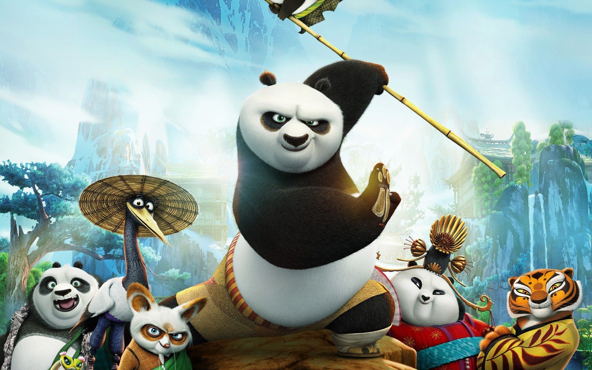 Detail Kung Fu Panda Background Nomer 13