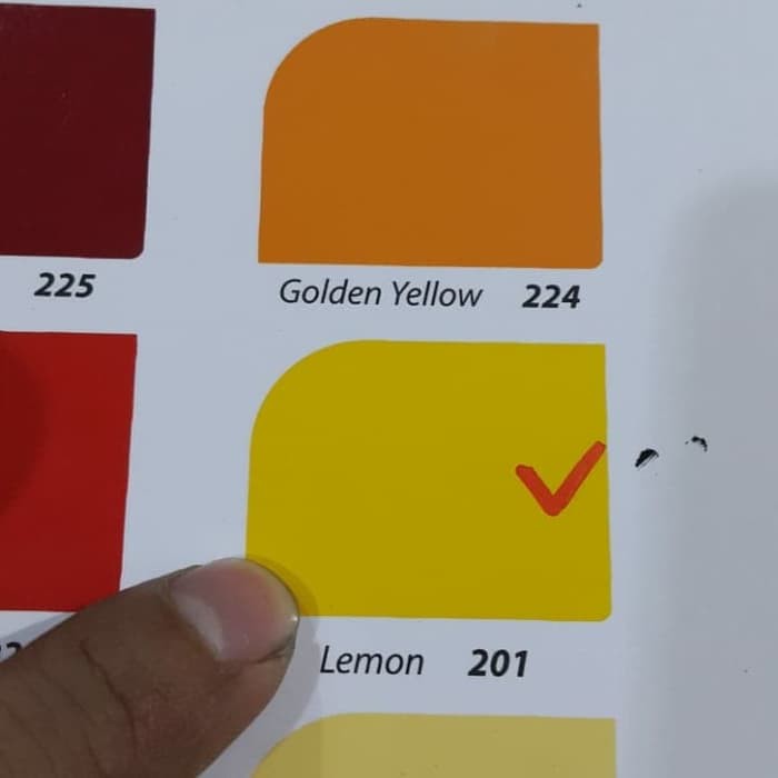 Detail Kuning Lemon Cat Nomer 5
