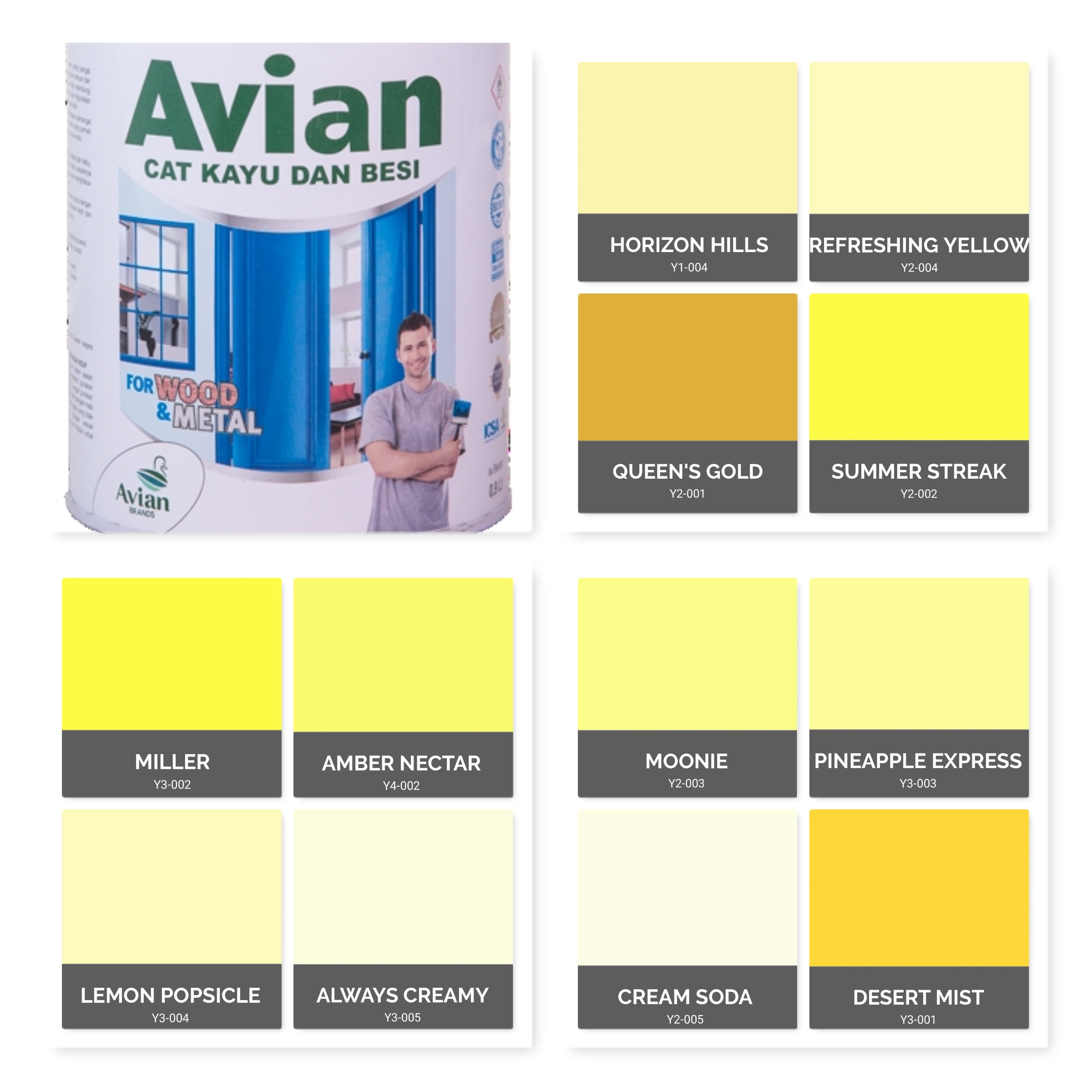 Detail Kuning Lemon Warna Cat Hijau Lemon Nomer 24