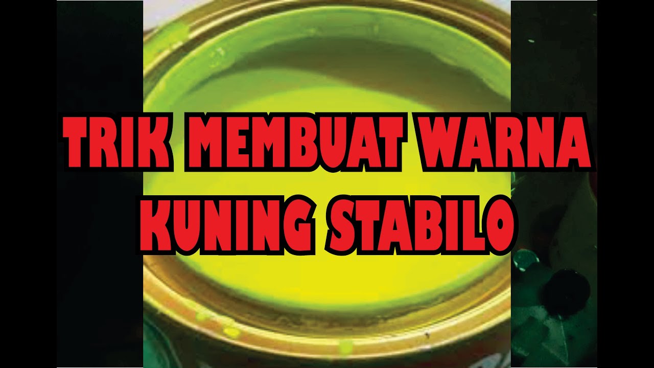 Detail Kuning Stabilo Nomer 11