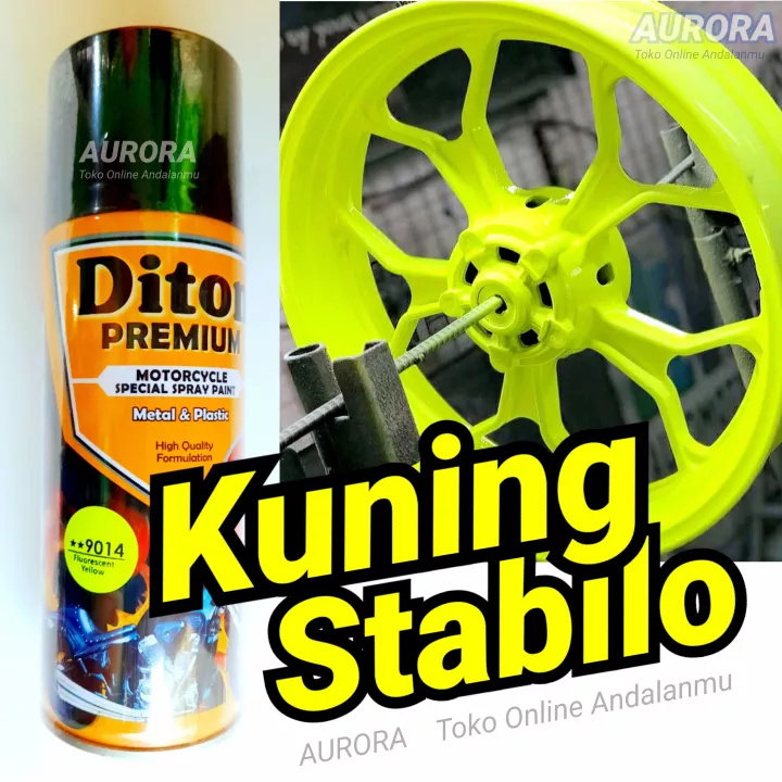 Detail Kuning Stabilo Color Nomer 11