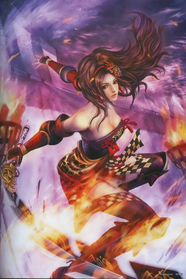 Detail Kunoichi Samurai Warriors Nomer 49