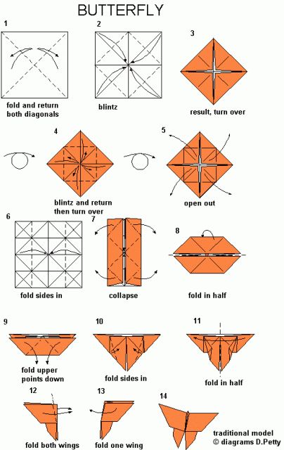 Detail Kupu Dari Kertas Lipat Nomer 39