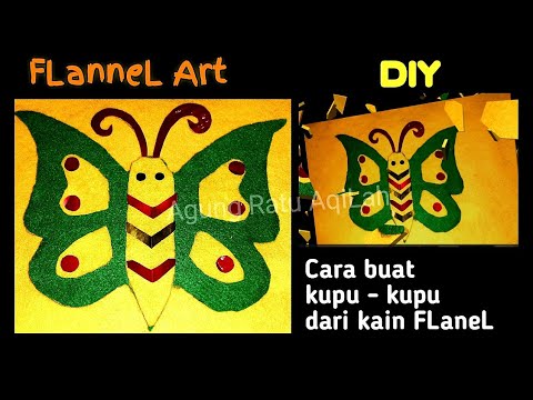 Detail Kupu Kupu Dari Flanel Nomer 60