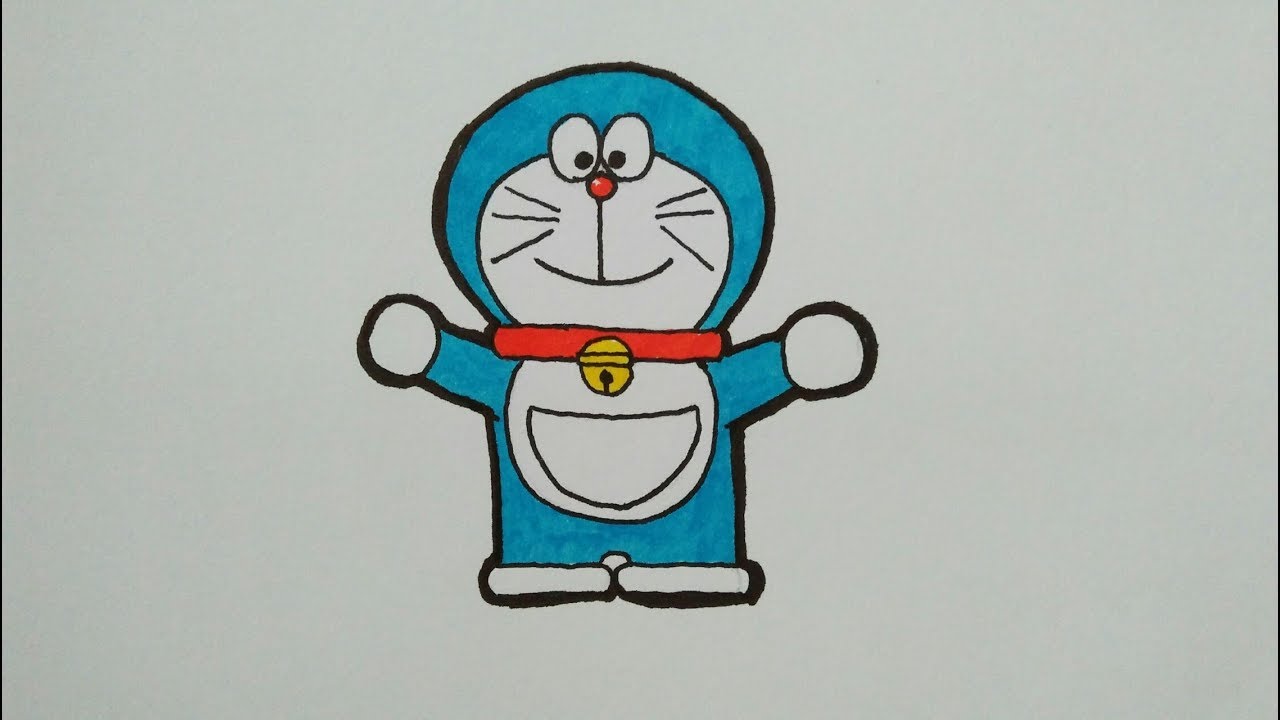 Detail Mewarnai Kartun Doraemon Nomer 49