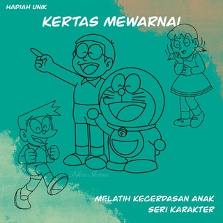 Detail Mewarnai Kartun Doraemon Nomer 51