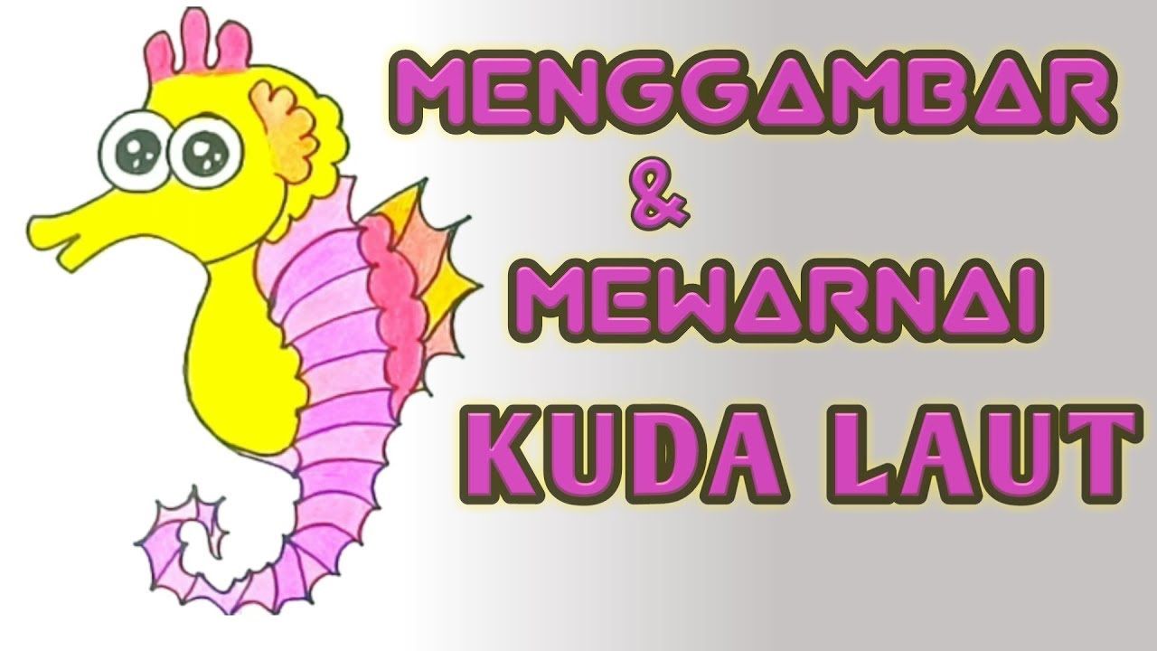 Detail Mewarnai Kuda Laut Nomer 42