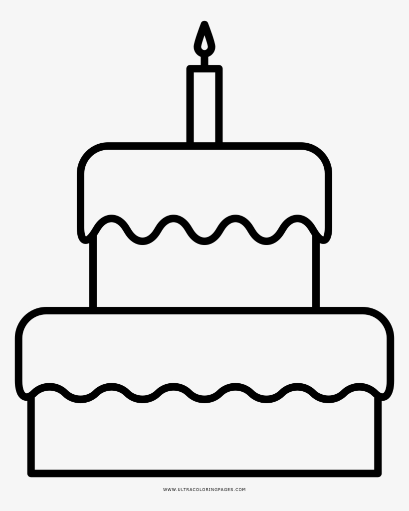 Detail Mewarnai Kue Ulang Tahun Dengan Crayon Nomer 21