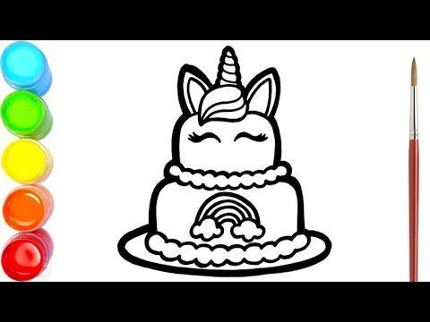 Detail Mewarnai Kue Ulang Tahun Dengan Crayon Nomer 27