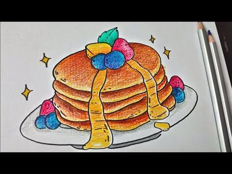 Detail Mewarnai Kue Ulang Tahun Dengan Crayon Nomer 35