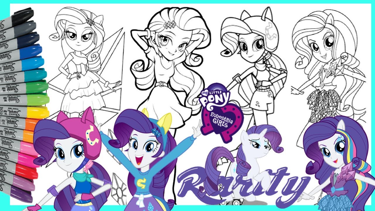 Detail Mewarnai Litle Poni Nomer 14