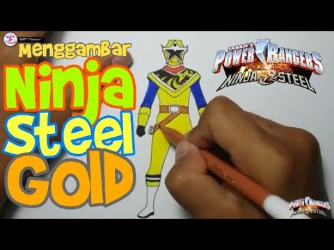 Detail Mewarnai Power Rangers Ninja Steel Nomer 36