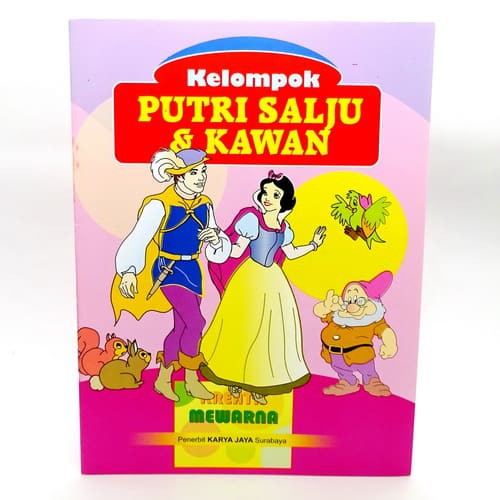 Detail Mewarnai Putri Salju Nomer 34