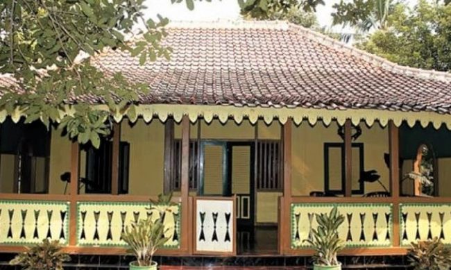 Detail Mewarnai Rumah Joglo Nomer 43