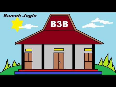 Detail Mewarnai Rumah Joglo Nomer 54