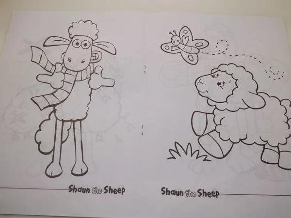 Detail Mewarnai Shaun The Sheep Nomer 46