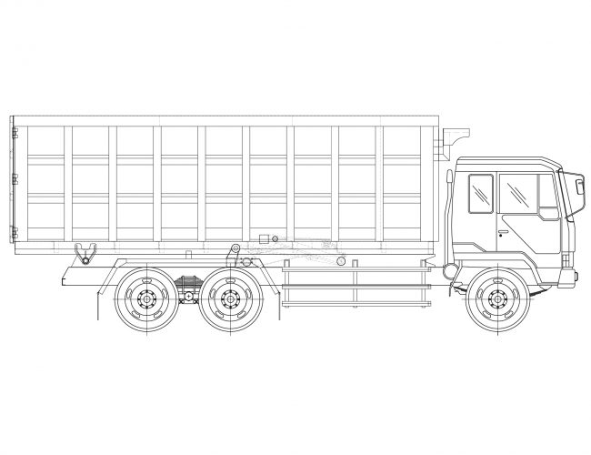 Detail Mewarnai Truk Gandeng Nomer 20