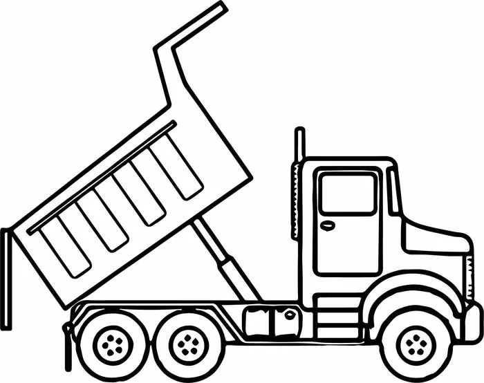 Detail Mewarnai Truk Gandeng Nomer 25