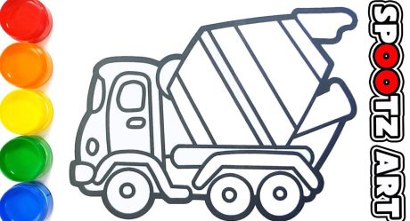 Detail Mewarnai Truk Gandeng Nomer 34