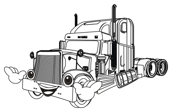 Detail Mewarnai Truk Gandeng Nomer 46