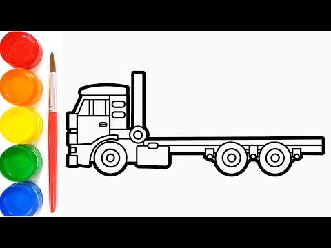 Detail Mewarnai Truk Gandeng Nomer 48