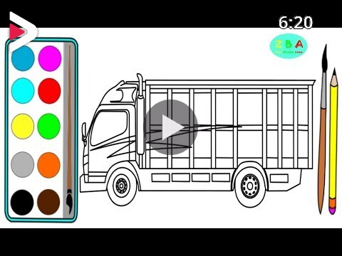 Detail Mewarnai Truk Gandeng Nomer 52