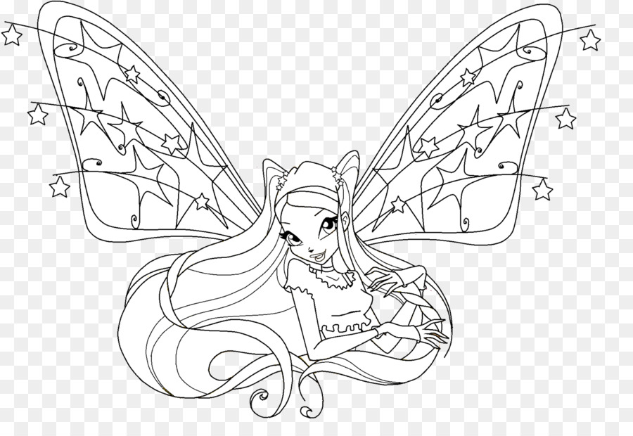 Detail Mewarnai Winx Club Nomer 16