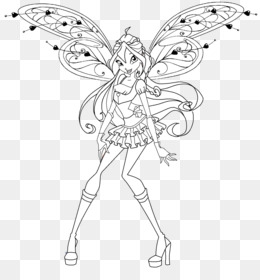 Detail Mewarnai Winx Club Nomer 51