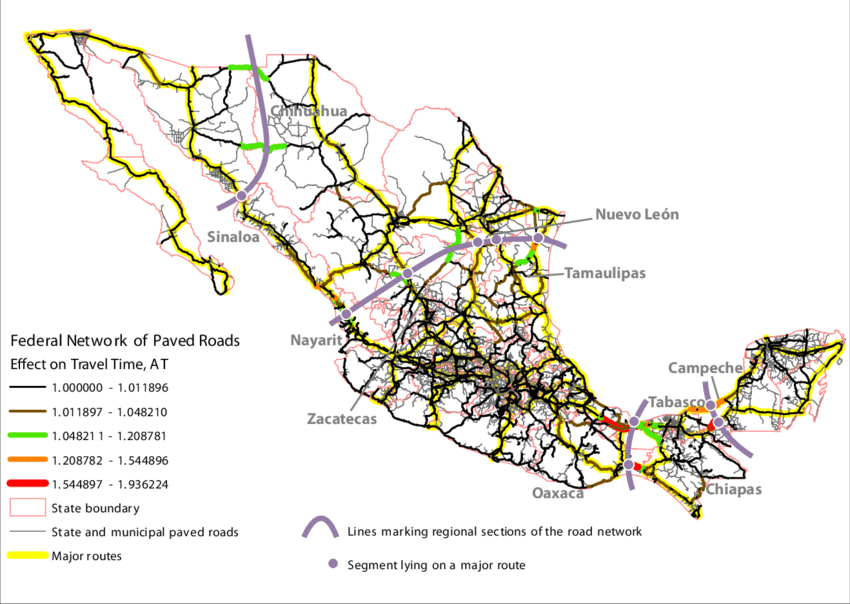 Detail Mexico Highway System Nomer 11