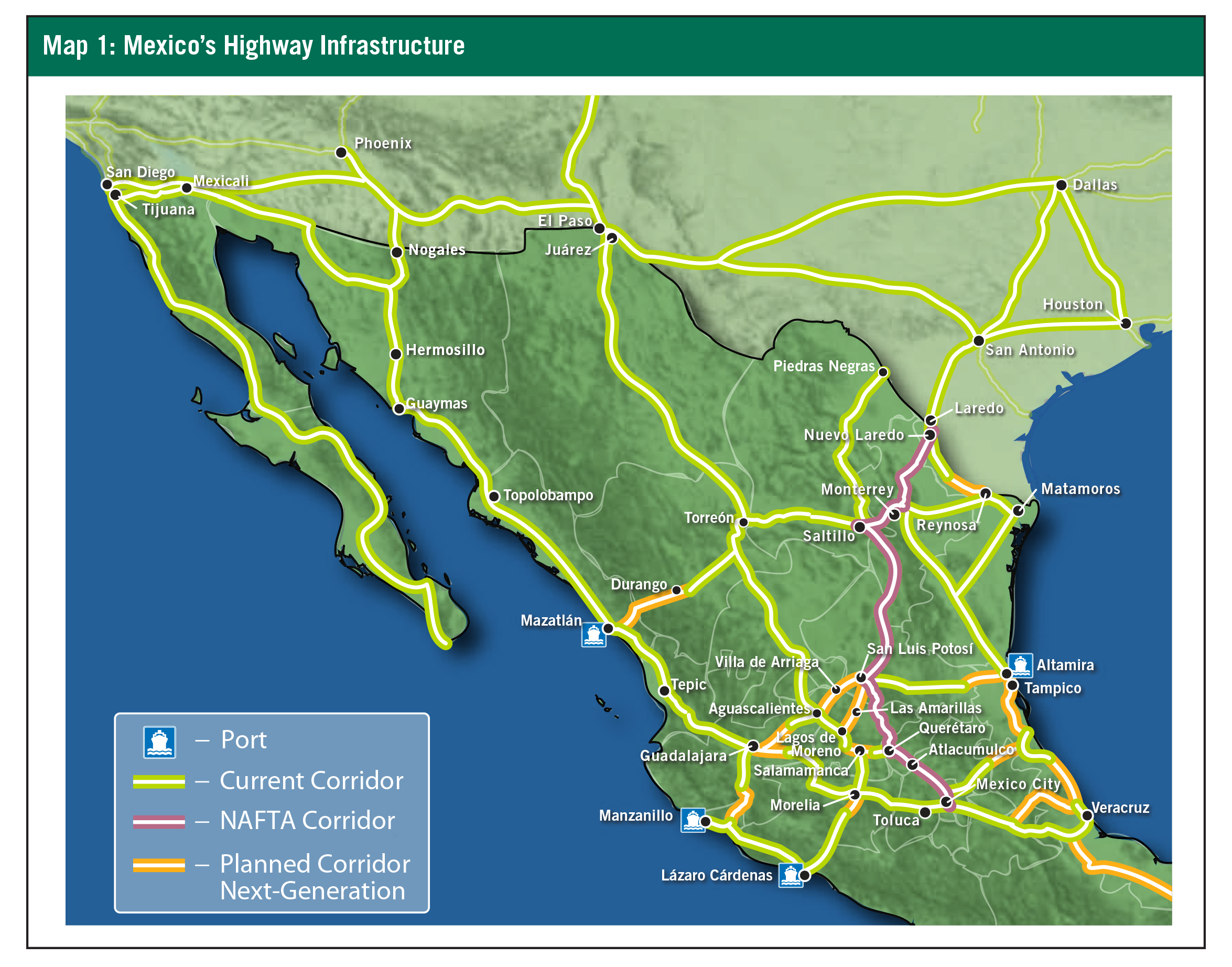 Detail Mexico Highway System Nomer 2