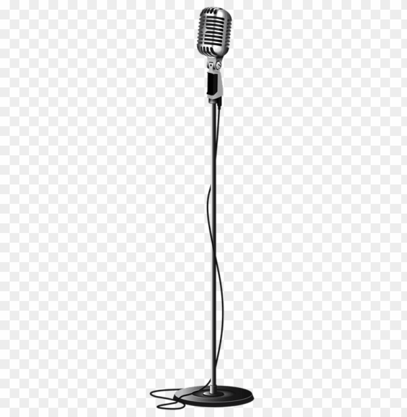 Detail Mic With Stand Png Nomer 4