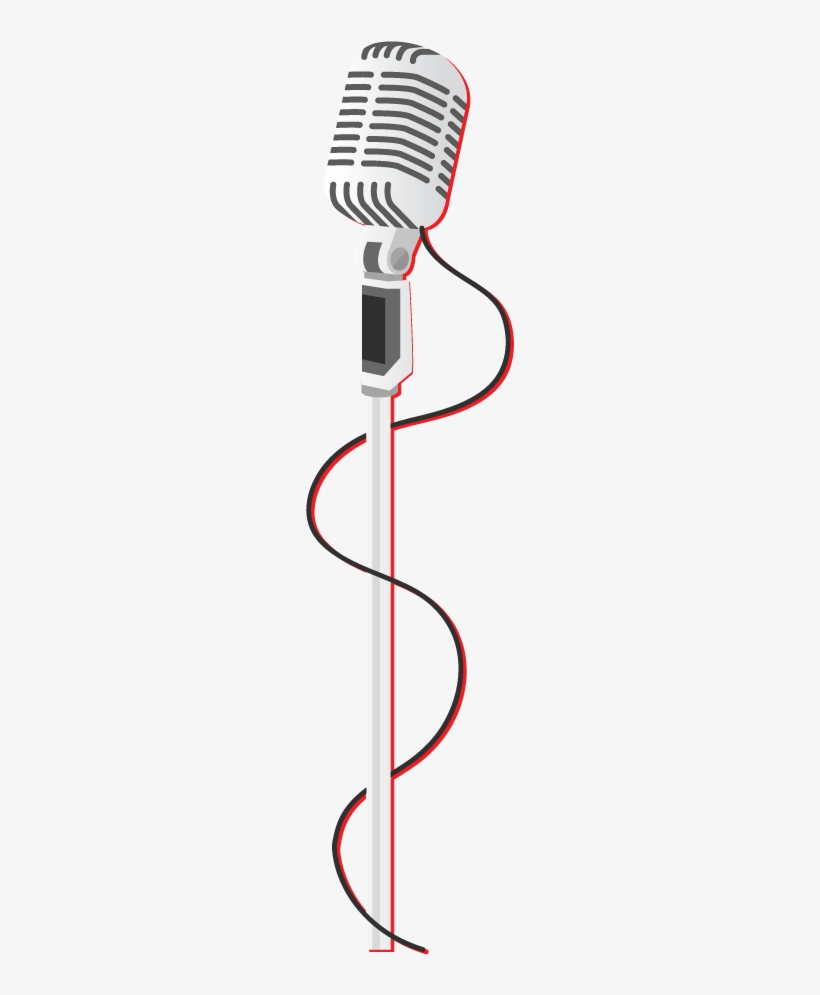 Detail Mic With Stand Png Nomer 38