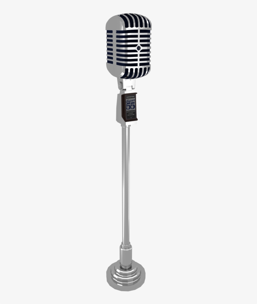 Detail Mic With Stand Png Nomer 44