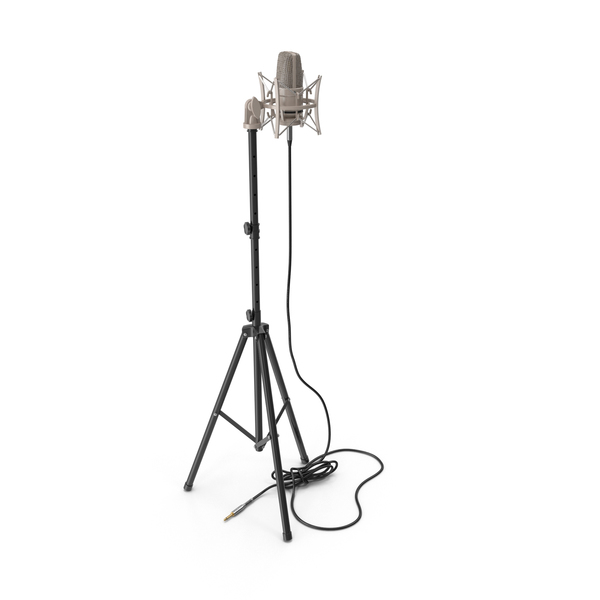 Detail Mic With Stand Png Nomer 46