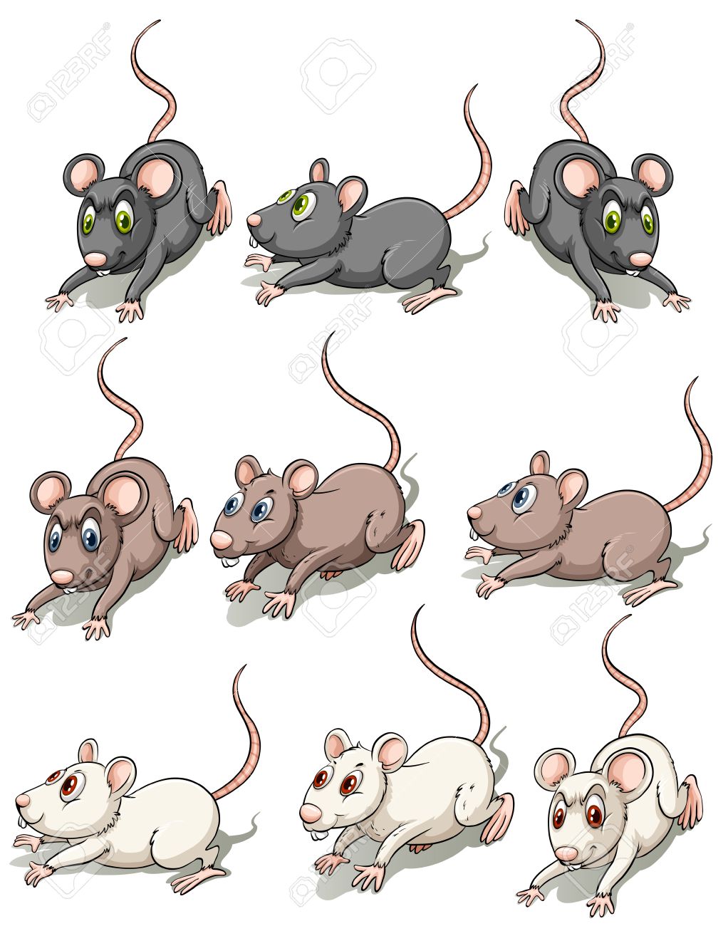 Detail Mice Clipart Nomer 30