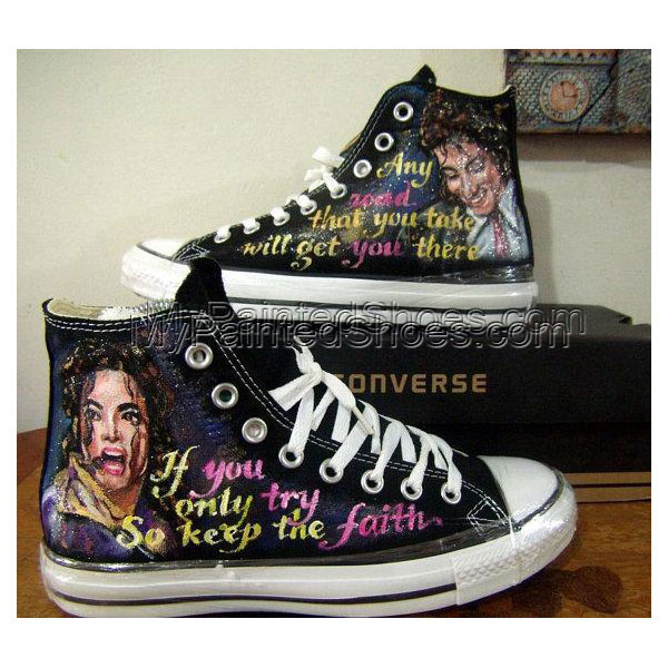 Detail Michael Jackson Converse Shoes Nomer 13