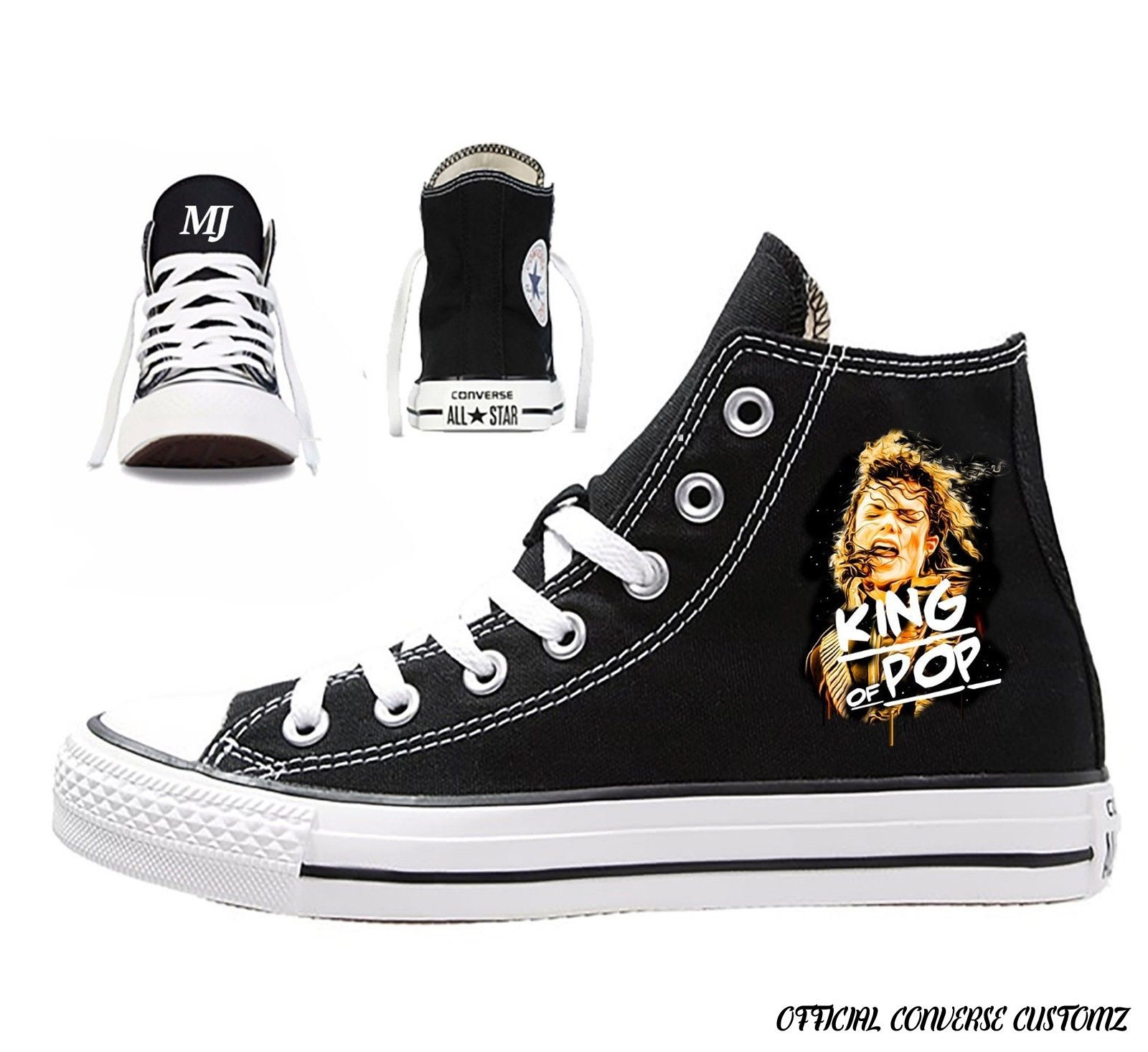 Detail Michael Jackson Converse Shoes Nomer 6