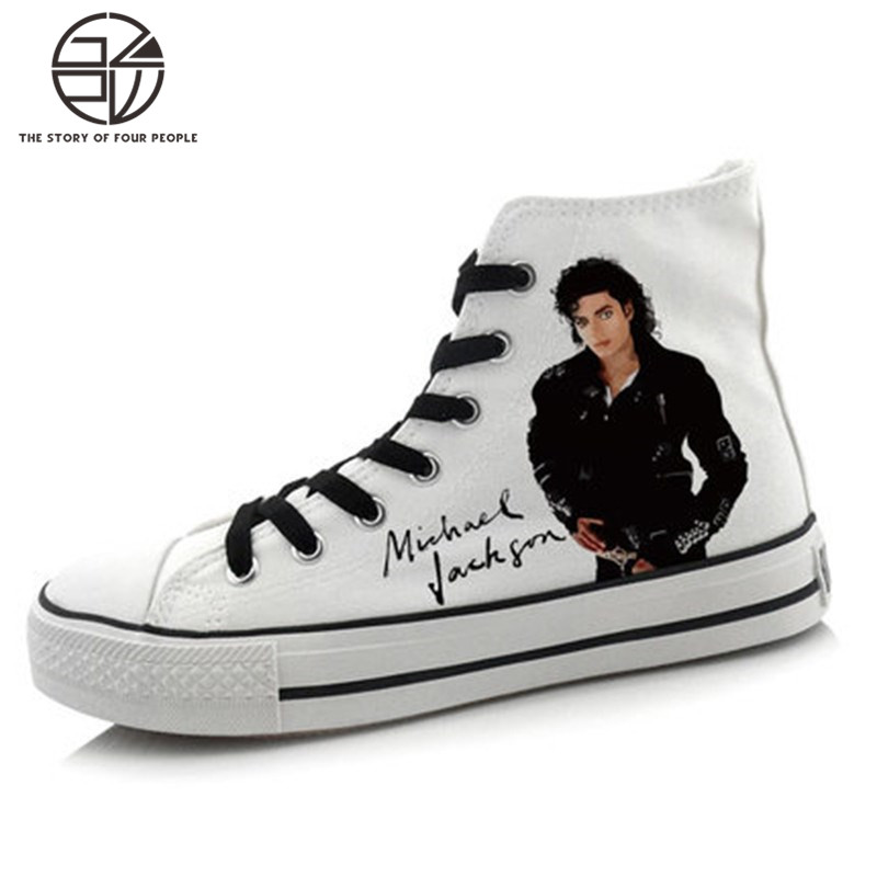 Detail Michael Jackson Converse Shoes Nomer 53