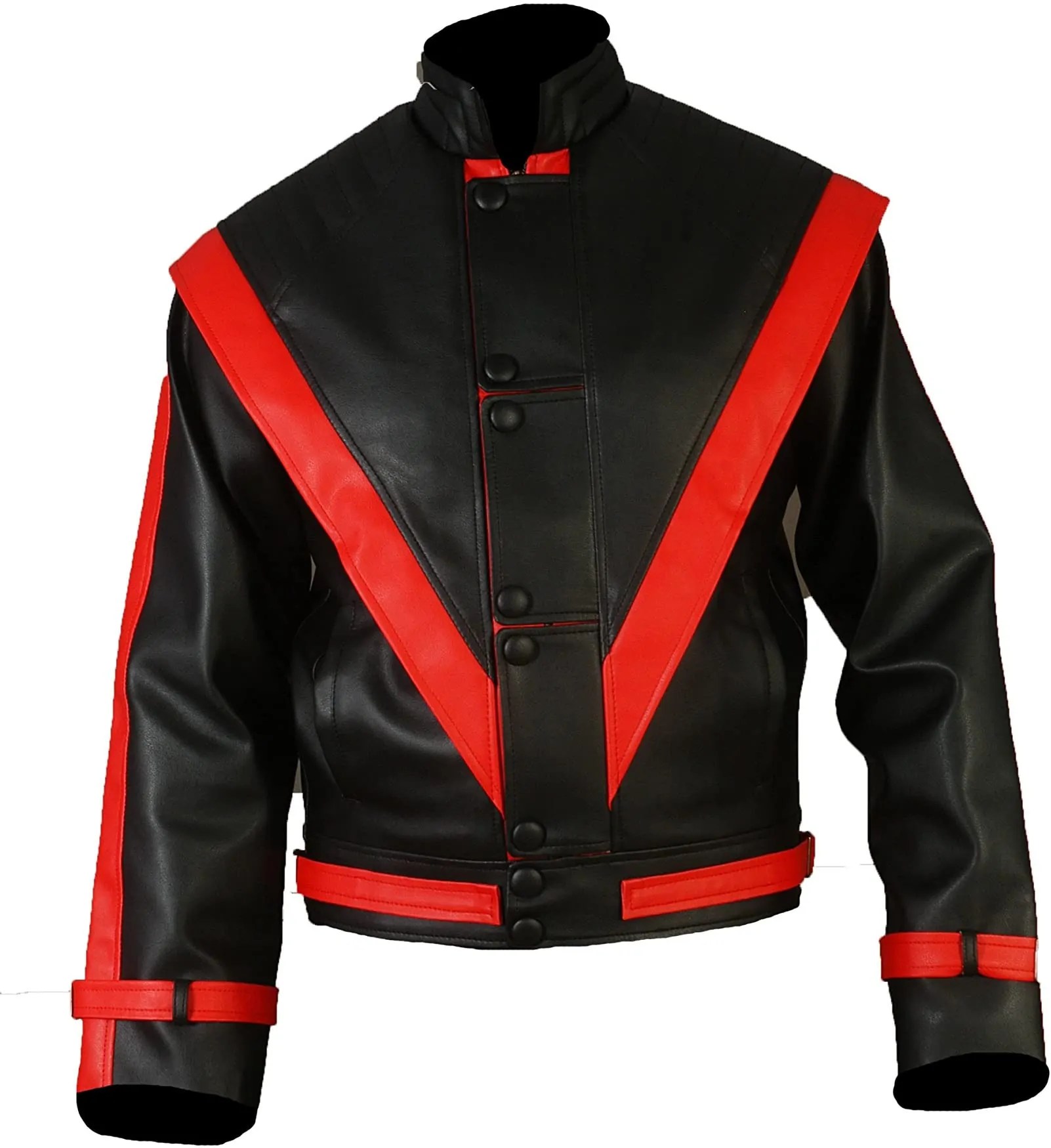Detail Michael Jackson Red Jacket Black Pants Nomer 21
