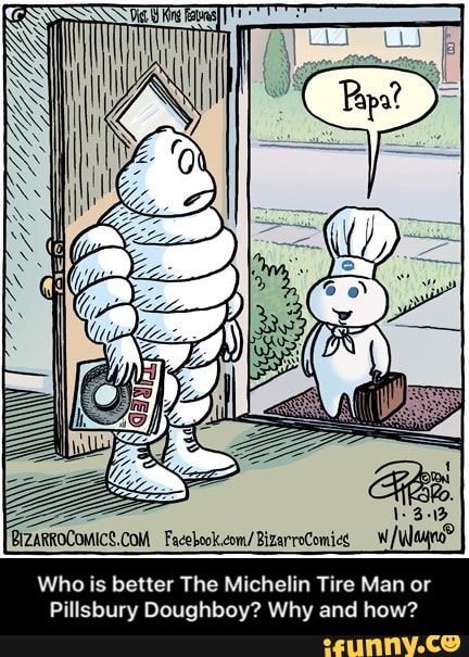 Detail Michelin Man Pillsbury Doughboy Nomer 11